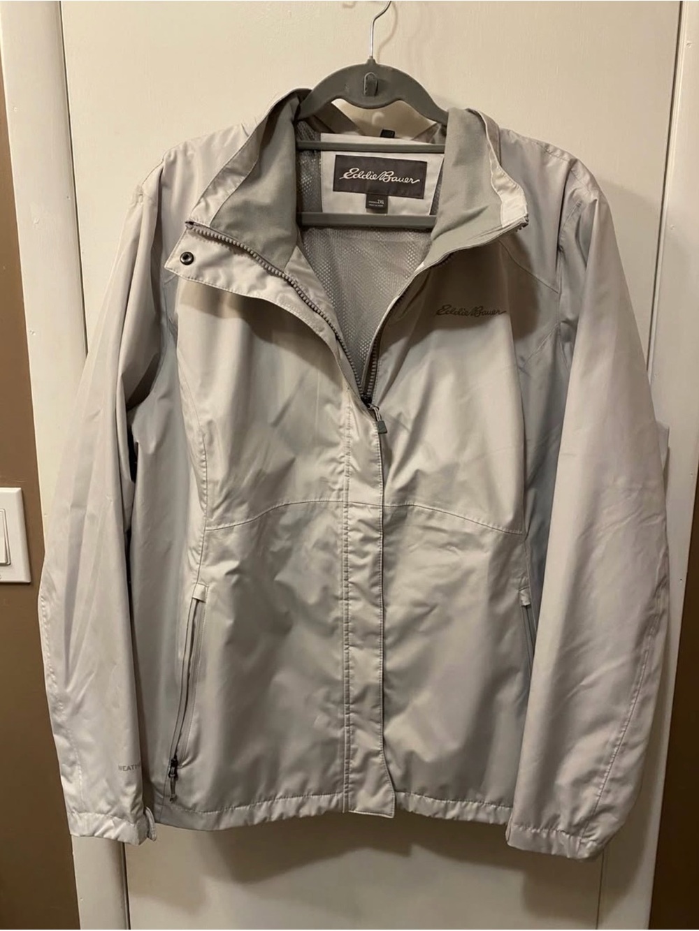 Eddie Bauer Light Gray Utility Jacket